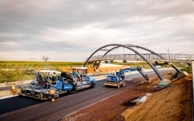 Blog 6 Baufotografie: Geh- und Radwegbrücke über die 4-spurige B 10 bei Landau